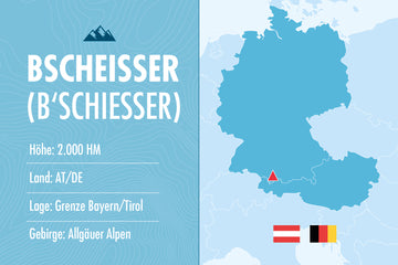 Die 10 lustigsten Bergnamen, Bscheisser, Allgäuer Alpen