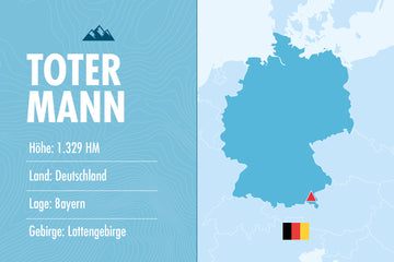 toter Mann, Liste lustiger Bergnamen, Witzige Bergnamen