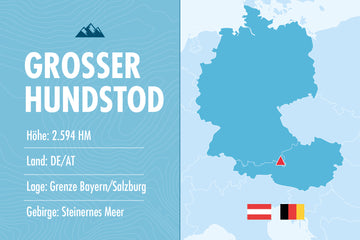 Bergnamen Bedeutung und Herkunft, lustige Bergnamen, Großer Hundstod