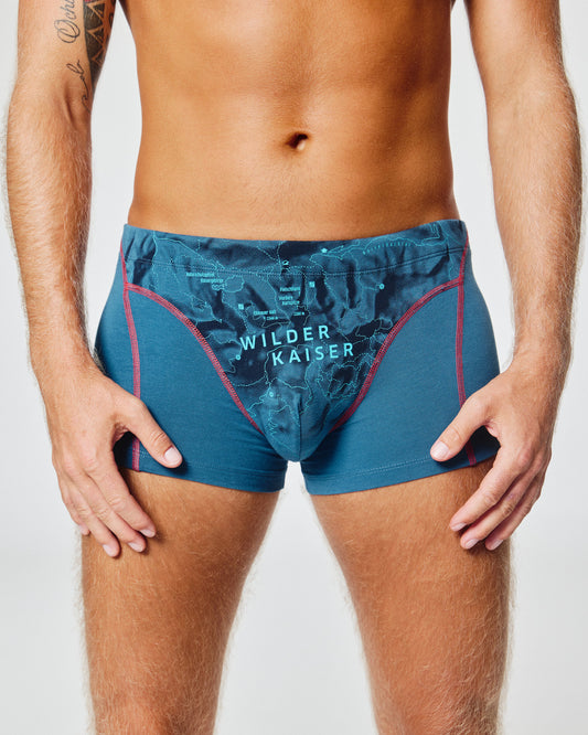 EIN SCHÖNER FLECK ERDE. Original Unterhose WILDER KAISER. Geschenkidee für Bergsteiger. Geschenke für Naturliebhaber.