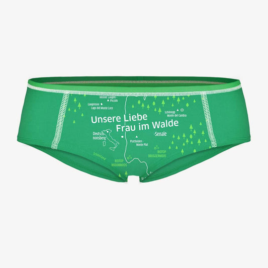 Unterhose Unsere liebe Frau im Walde. Wäsche Made in Europe. Bio Unterhosen