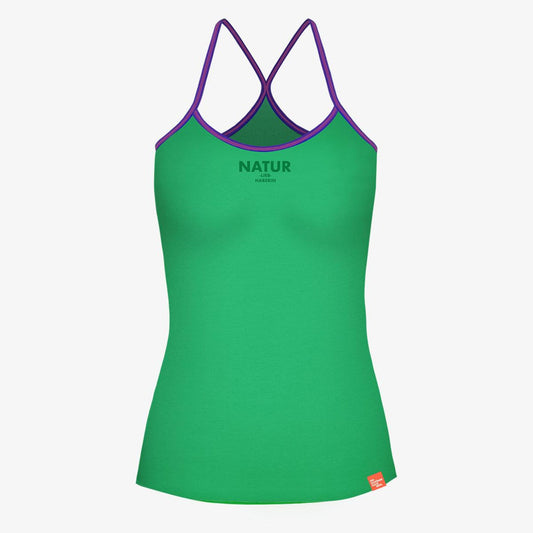 Top Naturliebhaberin. Bergfexin. Unterhemd Damen. Unterwäsche Funktion.