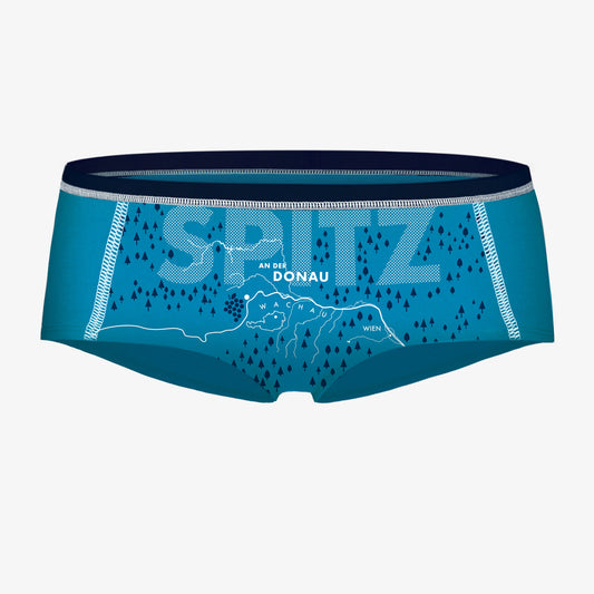 Panty SPITZ AN DER DONAU pfauenblau