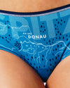 Panty SPITZ AN DER DONAU pfauenblau