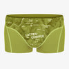 EIN SCHÖNER FLECK ERDE. Boxershorts Lattengebirge. Geschenke für Mountainbiker. Bio Baumwolle. Lustige Unterhosen Männer.