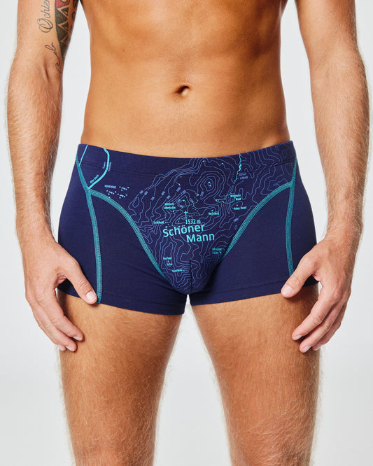 Boxershorts SCHÖNER MANN heidelbeere