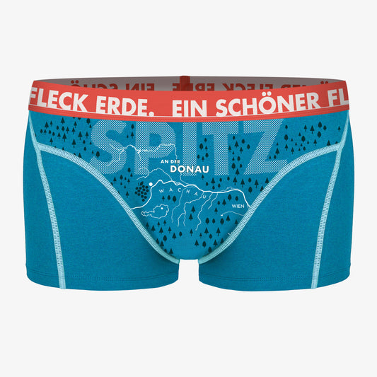 Boxershorts SPITZ AN DER DONAU pfauenblau