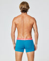 Boxershorts GROSSE ZINNE pfauenblau
