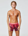 Boxershorts HOT AS HELL karminrot