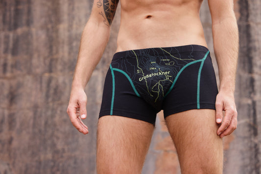 Boxershorts GROSSGLOCKNER schwarz