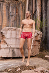 Boxershorts FIREHORN karminrot