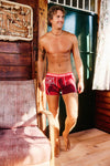 Boxershorts HOT AS HELL karminrot