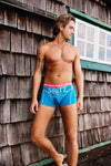 Boxershorts SPITZ AN DER DONAU pfauenblau