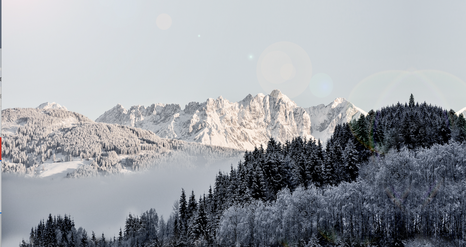 Wilder Kaiser, Skiwelt Wilder Kaiser , skifahren, Winter, Panorambild