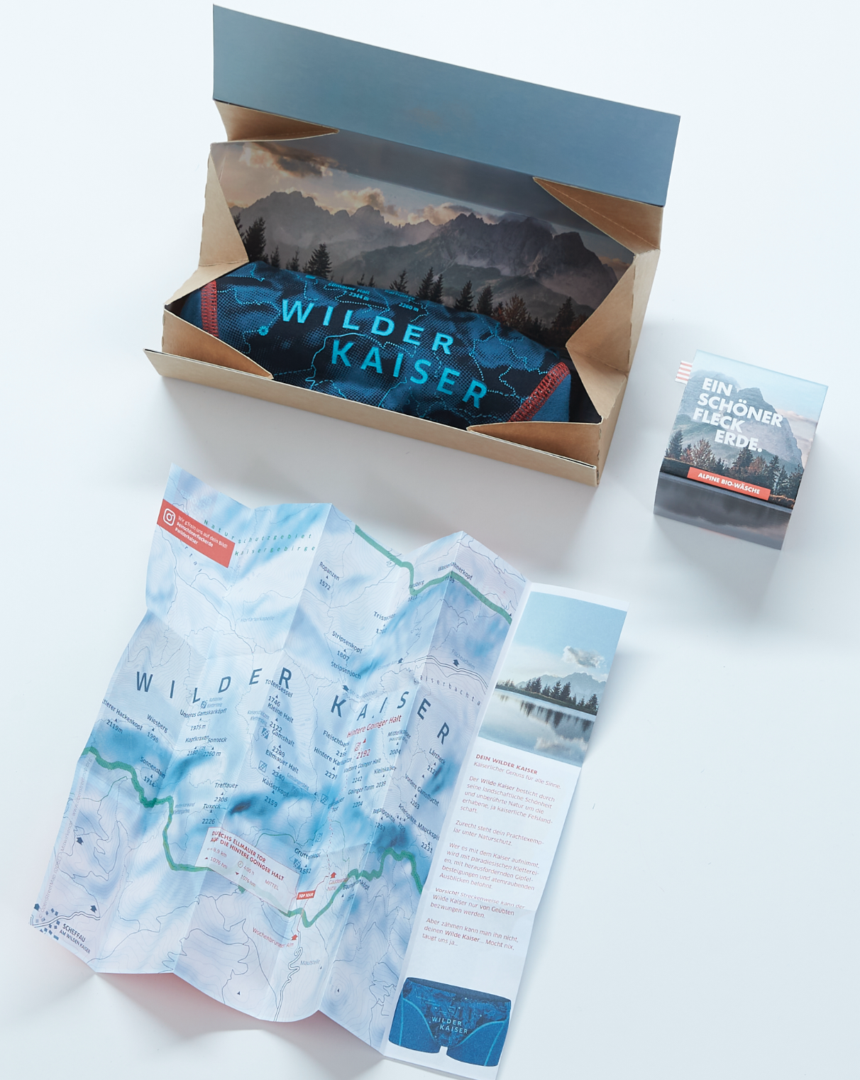 wilder Kaiser, Zahmer Kaiser, Urlaub, Geschenk, verpacktes Geschenk, Kaisergebirge