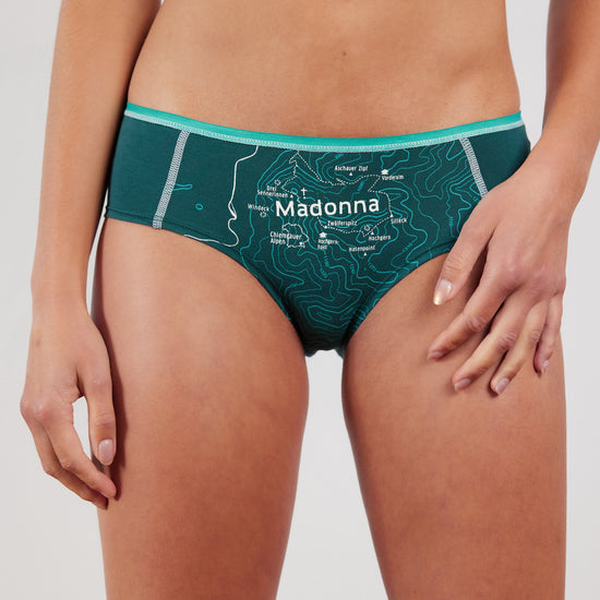 Unterhose Damen Madonna. Fair Fashion Online. Plastikfreie Verpackung. Geschenk Naturliebhaber.