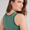 Top Merino Tencel. Wollunterwäsche Damen. Yoga Shirt. Bewegungsfreiheit.
