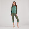 3/4 Pants Merino Tencel. Leggins aus Wolle.  Damen Bio Unterwäsche. Unterhose Sport.