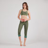 3/4 Pants Merino Tencel. Leggins aus Wolle.  Damen Bio Unterwäsche. Unterhose Sport.