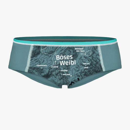 Hipster BÖSES WEIBL schiefergrau