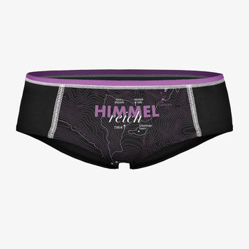 Unterhose für Frauen Himmelreich. Charmante Unterwäsche zum Verschenken. Lustiger Spruch auf Unterhose.