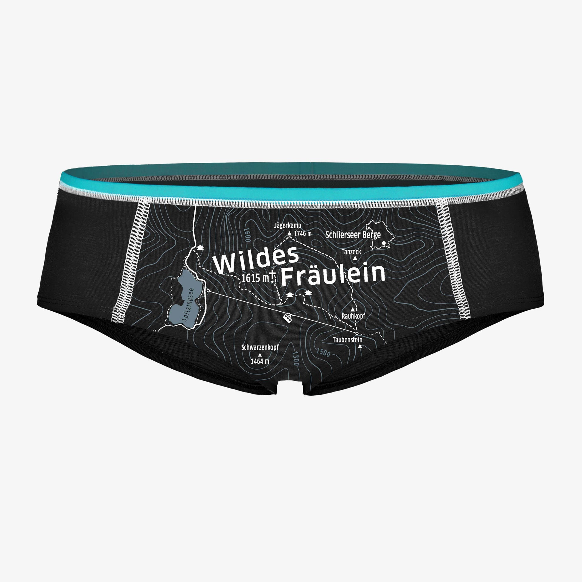 Damen-Unterhose Wildes Fräulein. Sportlicher Schnitt. GOTS Baumwolle. EU Produktion.