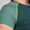 Kurzarm-Shirt Merino Tencel. Wollunterwäsche Damen. Bio Shirts. T-Shirt Merino.