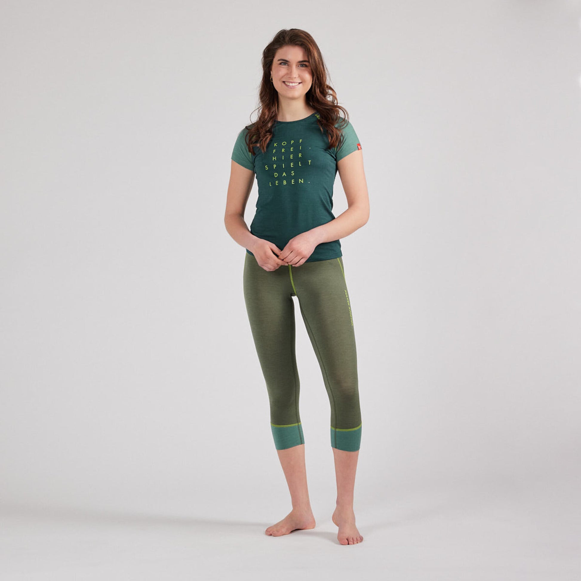 Kurzarm-Shirt Merino Tencel. Wollunterwäsche Damen. Bio Shirts. T-Shirt Merino.