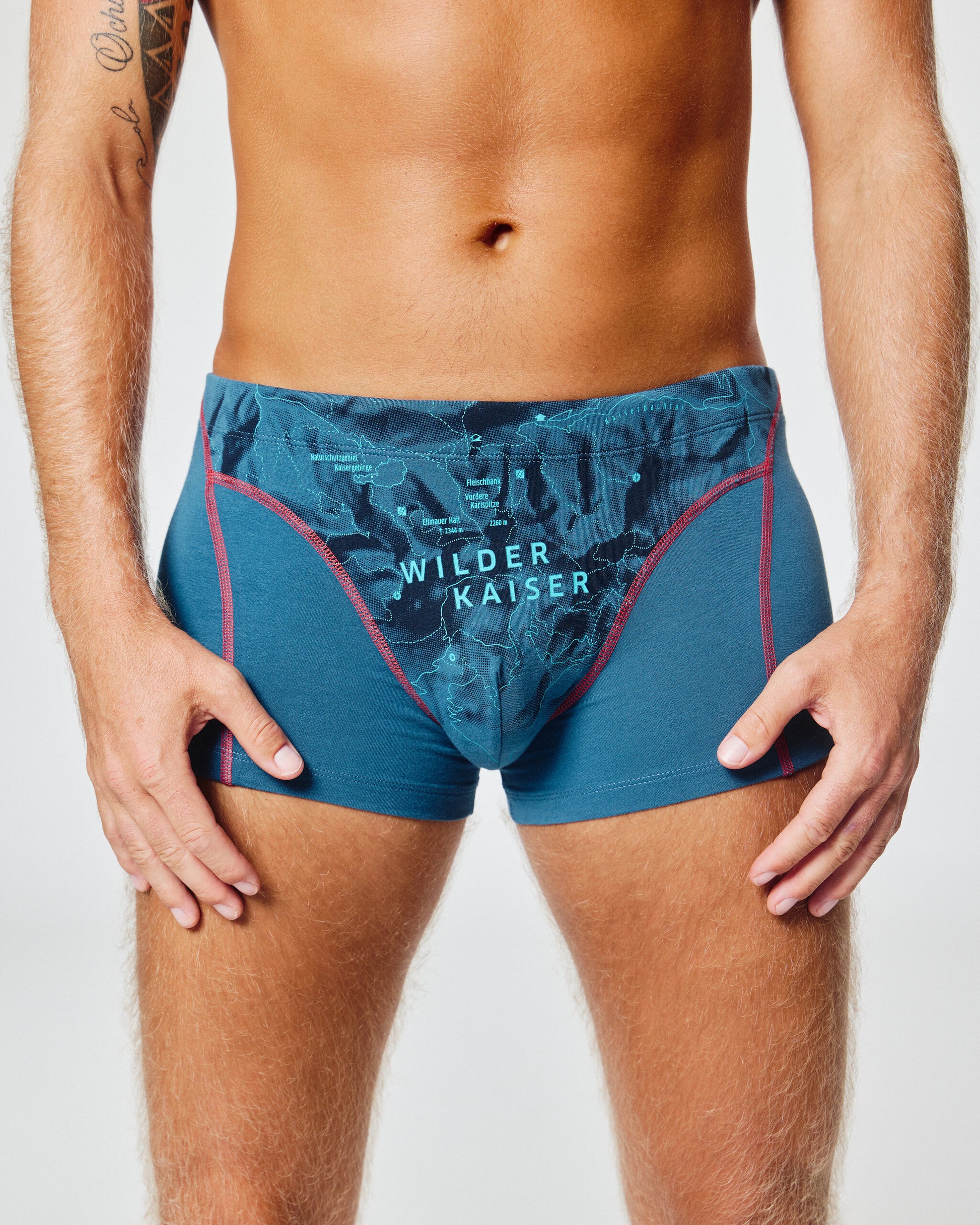 EIN SCHÖNER FLECK ERDE. Original Unterhose WILDER KAISER. Geschenkidee für Bergsteiger. Geschenke für Naturliebhaber.