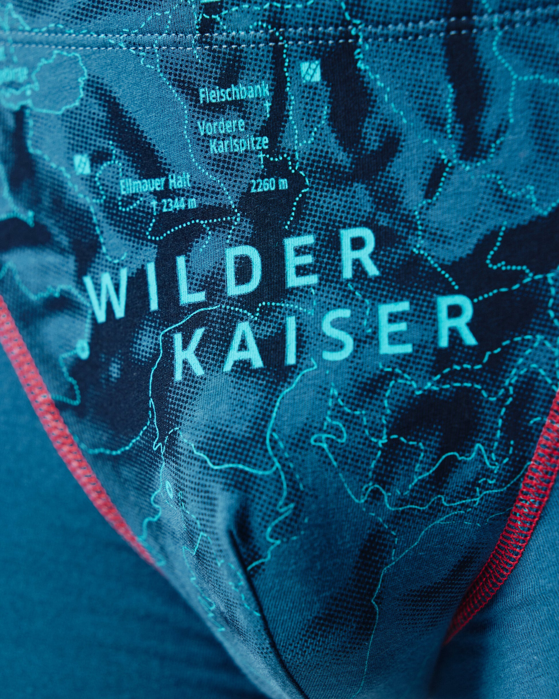 EIN SCHÖNER FLECK ERDE. Original Unterhose WILDER KAISER. Geschenkidee für Bergsteiger. Geschenke für Naturliebhaber.