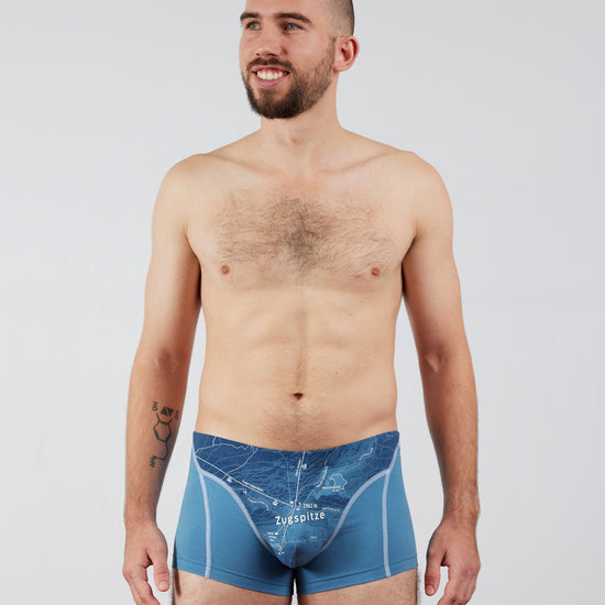 Unterhose Zugspitze. Unterwäsche Wandern Herren. Geschenke bis 50€. Valentinstag Freund Geschenk.