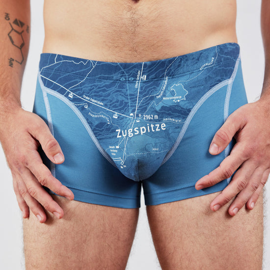 Unterhose Zugspitze. Unterwäsche Wandern Herren. Geschenke bis 50€. Valentinstag Freund Geschenk.