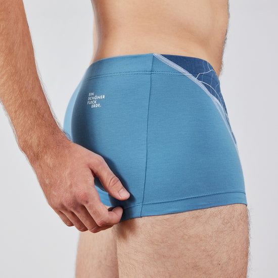 Unterhose Zugspitze. Unterwäsche Wandern Herren. Geschenke bis 50€. Valentinstag Freund Geschenk.