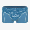 EIN SCHÖNER FLECK ERDE. Boxershorts EDELSPITZE. Unterhose mit Berg-Motiv. Geschenkidee für Bergsteiger.
