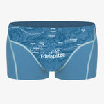 EIN SCHÖNER FLECK ERDE. Boxershorts EDELSPITZE. Unterhose mit Berg-Motiv. Geschenkidee für Bergsteiger.