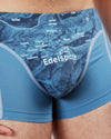 EIN SCHÖNER FLECK ERDE. Boxershorts EDELSPITZE. Unterhose mit Berg-Motiv. Geschenkidee für Bergsteiger.