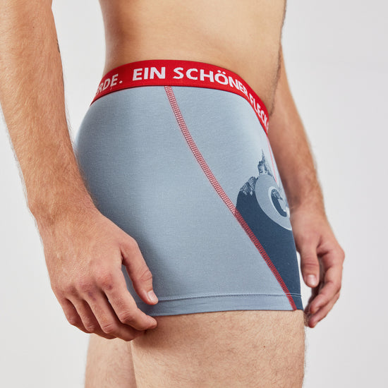 Der Watzmann ruft. Der Watzmann groovt. Unterhose aus Bio-Baumwolle für Bergsteiger.