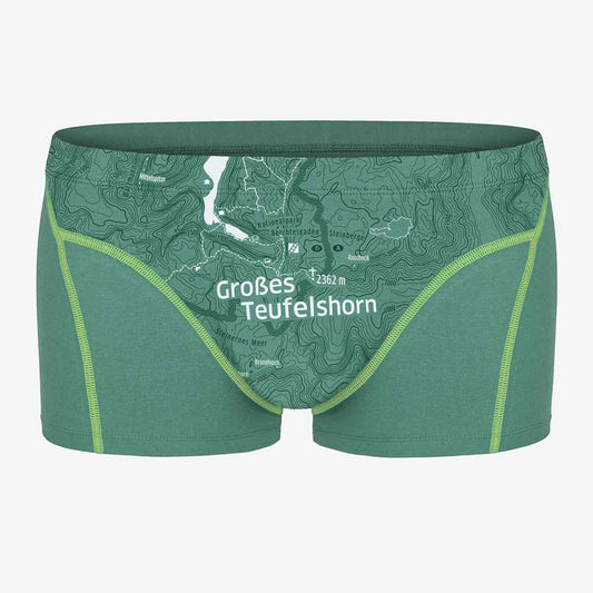 Boxershorts GROSSES TEUFELSHORN eukalyptus