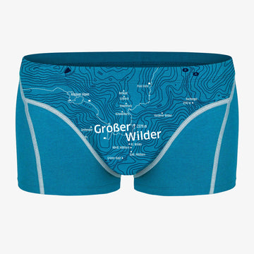 EIN SCHÖNER FLECK ERDE. Boxershorts mit Berg. Unterhose mit Motiv. GROSSER WILDER. Tiroler Berggipfel. Geschenk für Bergsteiger.