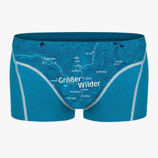 EIN SCHÖNER FLECK ERDE. Boxershorts mit Berg. Unterhose mit Motiv. GROSSER WILDER. Tiroler Berggipfel. Geschenk für Bergsteiger.