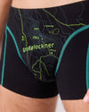 EIN SCHÖNER FLECK ERDE. Herren-Unterhose aus Bio-Baumwolle. Motiv Großglockner. Originelle Unterwäsche aus Österreich. Nachhaltig. Unterwäsche aus Bio-Baumwolle.