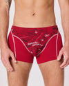 EIN SCHÖNER FLECK ERDE. Boxershorts mit Berg-Motiv. Unterhose mit Wanderroute. Unterwäsche mit Druck. Garmisch Partenkirchen Hammerspitze. Geschenkidee für Bergsteiger.
