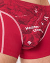 EIN SCHÖNER FLECK ERDE. Boxershorts mit Berg-Motiv. Unterhose mit Wanderroute. Unterwäsche mit Druck. Garmisch Partenkirchen Hammerspitze. Geschenkidee für Bergsteiger.