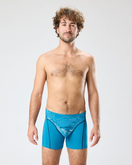 Boxershorts HOCHKÖNIG pfauenblau