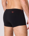 Herren Unterhose Hoher Stand. Bergmotiv. Unterhose mit Gipfel und Höhenlinien. Unterwäsche für Bergsteiger.