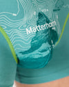 Boxershorts Matterhorn. Sportlicher Schnitt. Unterhose aus Bio-Baumwolle. Unterwäsche produziert in Europa.