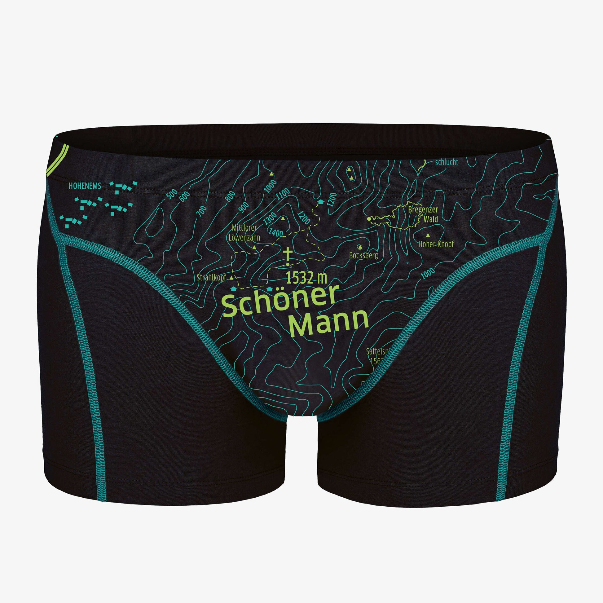 Unterhose Schöner Mann. Berg Geschenk. Wandern Zubehör. Wanderer Geschenk.