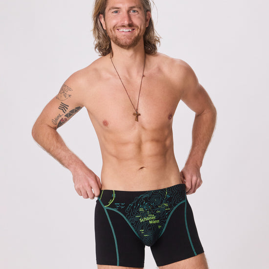 Unterhose Schöner Mann. Berg Geschenk. Wandern Zubehör. Wanderer Geschenk.
