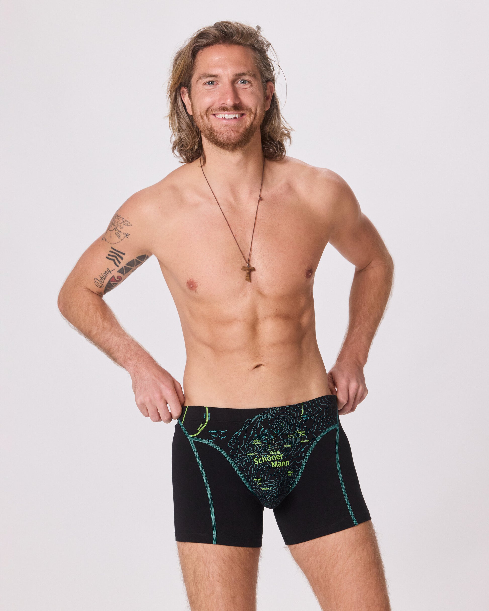 Unterhose Schöner Mann. Berg Geschenk. Wandern Zubehör. Wanderer Geschenk.