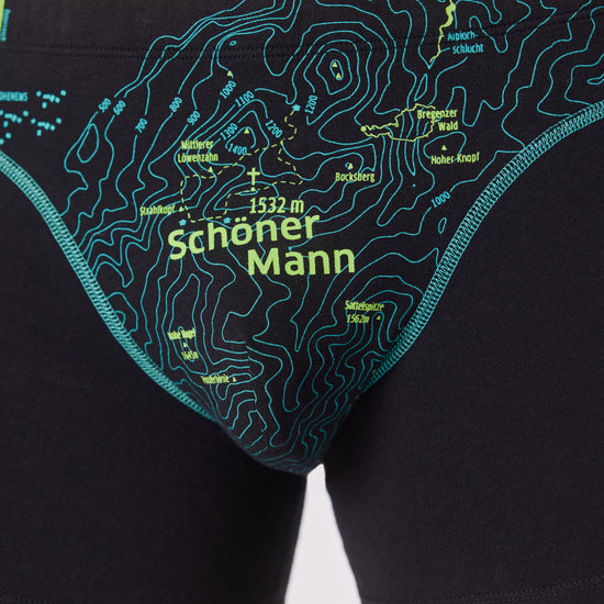 Unterhose Schöner Mann. Berg Geschenk. Wandern Zubehör. Wanderer Geschenk.